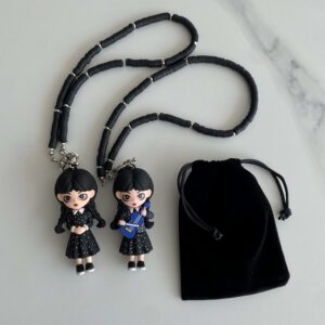 «WEDNESDAY ADDAMS» Exquisite Trendy Necklace - Polka Dott 1 - Image 5