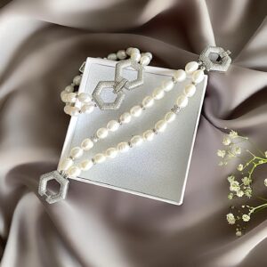 «EVGENIYA» Semi-Fine Natural Pearl Luxury Bracelet ⠀ - Image 3