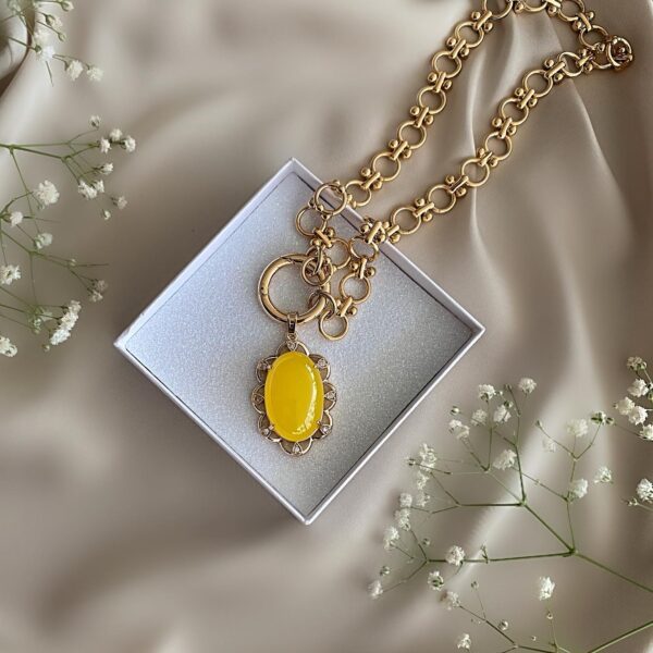 «LIMONCELLO» Semi-Fine Luxury Chain Necklace ⠀