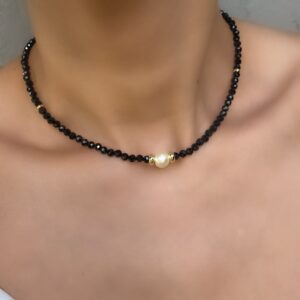 «ADELA» Semi-Fine Necklace and Earrings Jewelry Set⠀ - Image 5