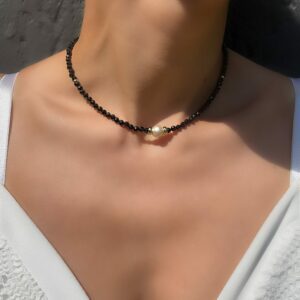 «ADELA» Semi-Fine Necklace and Earrings Jewelry Set⠀ - Image 6