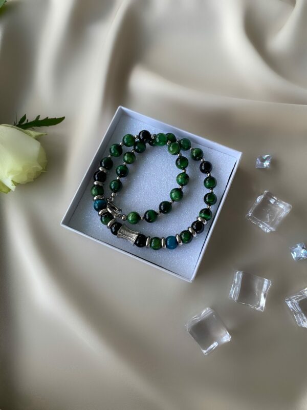 «SAGE» Semi-Fine Natural Stone Necklace 