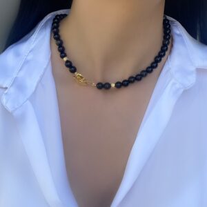 «VOLKIRIA» Semi-Fine Natural Stone Necklace - Image 5