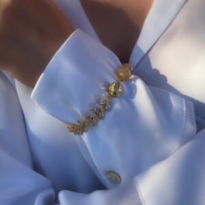 «S.U.N.N.Y» Semi-Fine Natural Stone Bracelet & Earrings Jewellery Set⠀ - Image 3