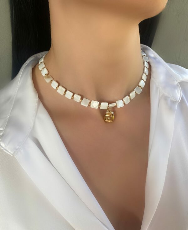 «SHELLINA» Semi-Fine Natural Stone Necklace 