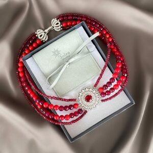 «EKATERINA II» Natural Stone Luxury Necklace-Transformer - Image 3