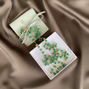 «FREEZA» Semi-Fine Jewellery Glass Necklace -Transformer - Image 3
