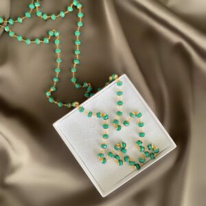«FREEZA» Semi-Fine Jewellery Glass Necklace -Transformer - Image 5