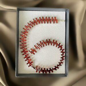 «ICEBERG» Luxury Swarovski Necklace Choker-Transformer - Image 3