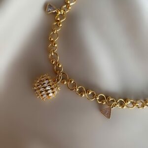 «GOLDEN DELICIOUS» Trendy Semi-Fine Chain Necklace⠀⠀ - Image 4