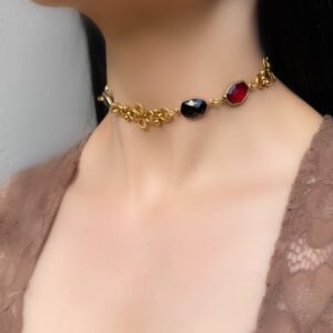 «KAA» Semi-Fine Luxury Chain Choker-Necklace - Image 3
