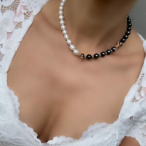 «PIRATES OF THE CARIBBEAN» Luxury Semi-Fine Natural Pearl Necklace ⠀ - Image 6