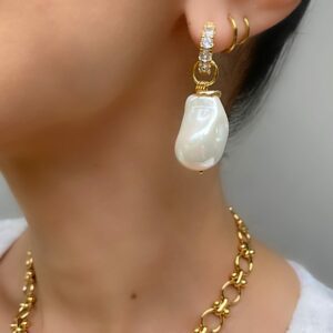 «PAVLOVA» Luxury Baroque Pearl Jewellery Set ⠀ - Image 3