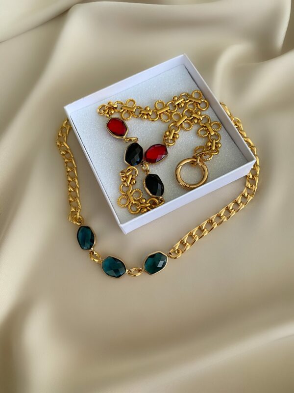 «KAA» Semi-Fine Luxury Chain Choker-Necklace