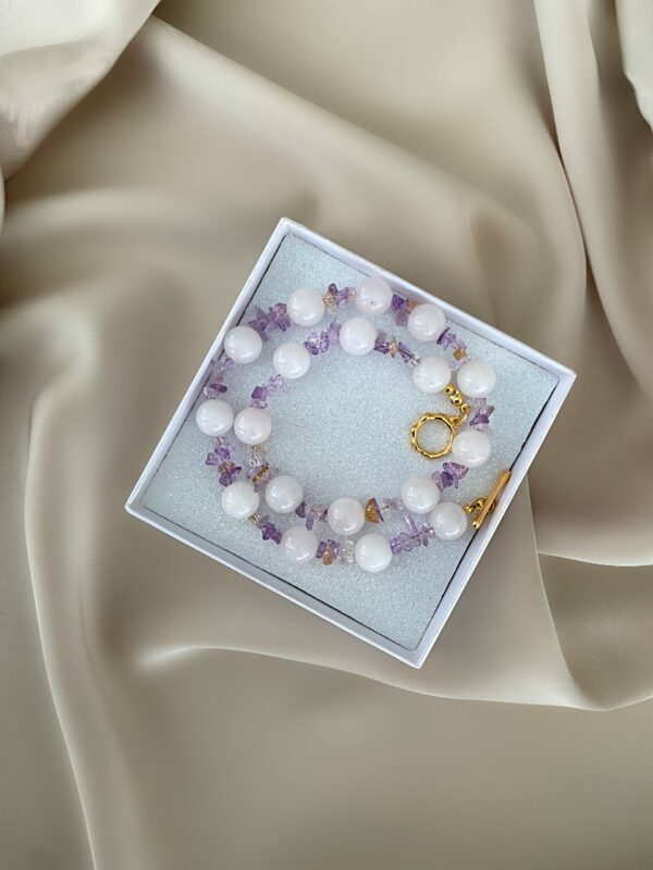 «DE FLEURS» Semi-Fine Natural Stone Necklace