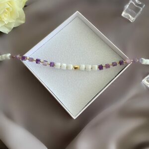 «LOLITA» Semi-Fine Natural Stone And Jewellery Glass Choker Necklace⠀ - Image 3