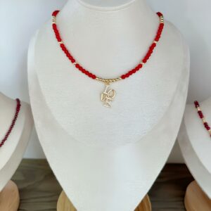 Crystal Glass Necklace Stunning "MY VALENTINE" 1 - Image 5