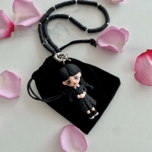 «WEDNESDAY ADDAMS» Exquisite Trendy Necklace - Polka Dott 1 - Image 4