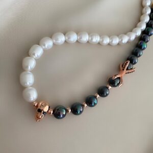 «PIRATES OF THE CARIBBEAN» Luxury Semi-Fine Natural Pearl Necklace ⠀ - Image 7