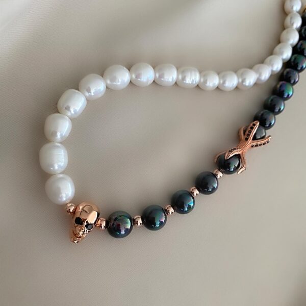 «PIRATES OF THE CARIBBEAN» Luxury Semi-Fine Natural Pearl Necklace ⠀