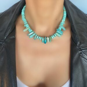 «CLIFF» Luxury Natural Stone Necklace And Earrings Jewellery Set⠀ - Image 2