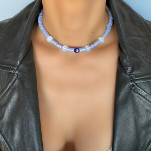 «FATIMAS EYE» Trendy Resin Necklace-Choker - Image 5