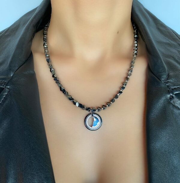 «DINARA» Trendy Choker Necklace With Swarovski Crystals