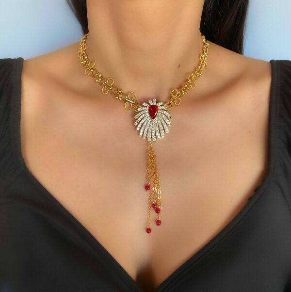 «DEVA» Beautiful Chain Luxury Necklace-Sautoir