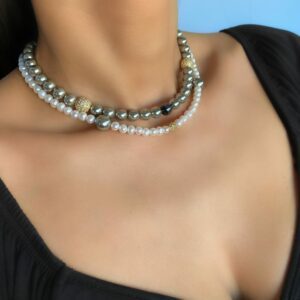 «BELLEAN» Semi-Fine Beautiful Necklace & Earrings Jewellery Set - Image 6