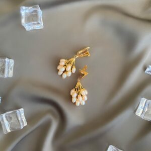 «BUQUETTE» Semi-Fine Luxury Earrings- English Lock - Image 3