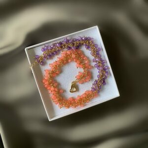 «POLINA» Luxury Chain & Natural Stone Necklace - Image 5
