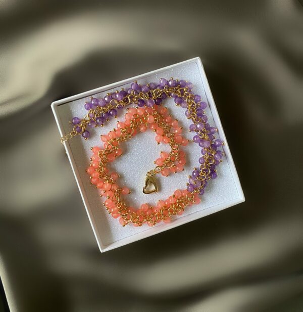 «POLINA» Luxury Chain & Natural Stone Necklace