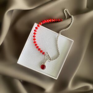 «LEONA» Semi-Fine Chain And Natural Stone Necklace⠀ - Image 3