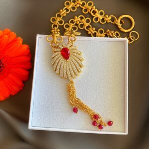 «DEVA» Beautiful Chain Luxury Necklace-Sautoir - Image 4
