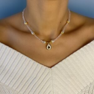 «AVO» Luxury Necklace With Trendy Avocado Pendant⠀ - Image 2