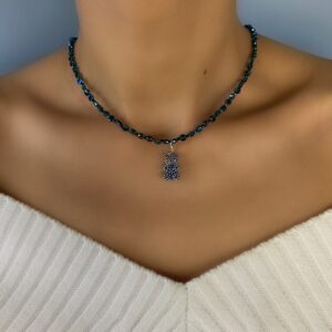 «ARTIS» Stunning Necklace With Cute Cubic Zirconia Pendant & Earrings Jewellery Set ⠀ - Image 2
