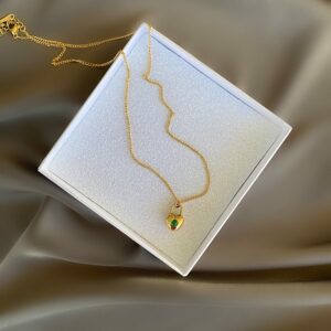«JANE» Waterproof Necklace For Women With Cubic Zirconia / Gold Color⠀ ⠀ - Image 2