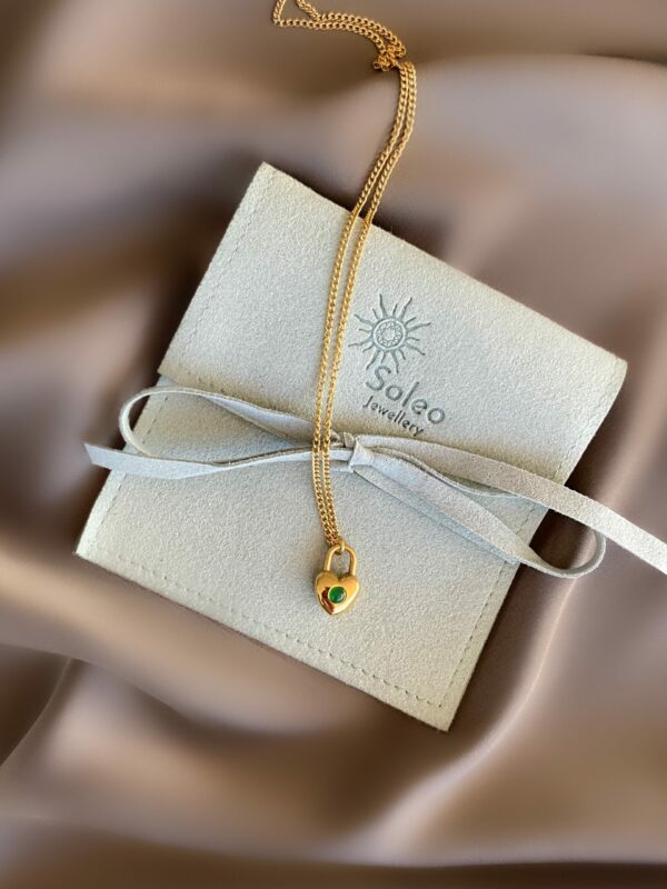 «JANE» Waterproof Necklace For Women With Cubic Zirconia / Gold Color⠀ ⠀