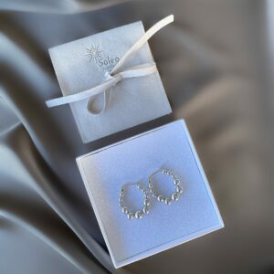 «LOLA» Waterproof Earrings For Women / Silver Color - Image 2