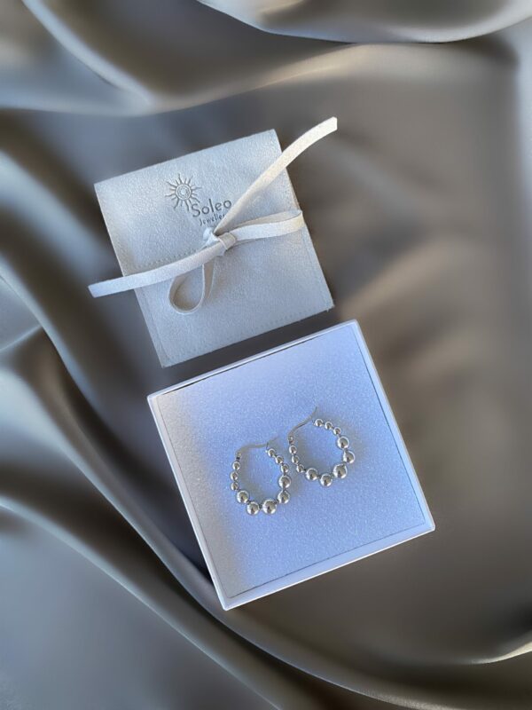 «LOLA» Waterproof Earrings For Women / Silver Color