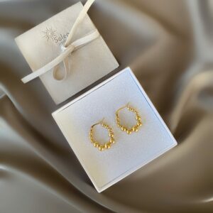 «LOLITA» Waterproof Earrings For Women / Gold Color - Image 3