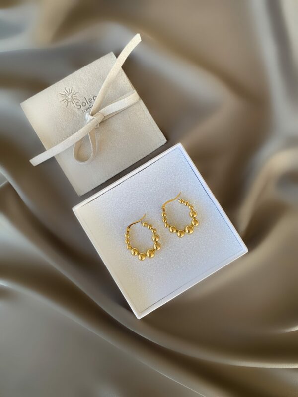 «LOLITA» Waterproof Earrings For Women / Gold Color