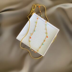 «JANINE» Waterproof Necklace For Women / Gold Color⠀ - Image 2