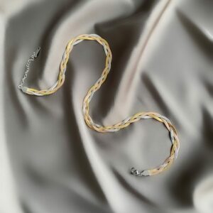 «JULIA» Waterproof Necklace For Women / Gold And Silver Color⠀ - Image 3