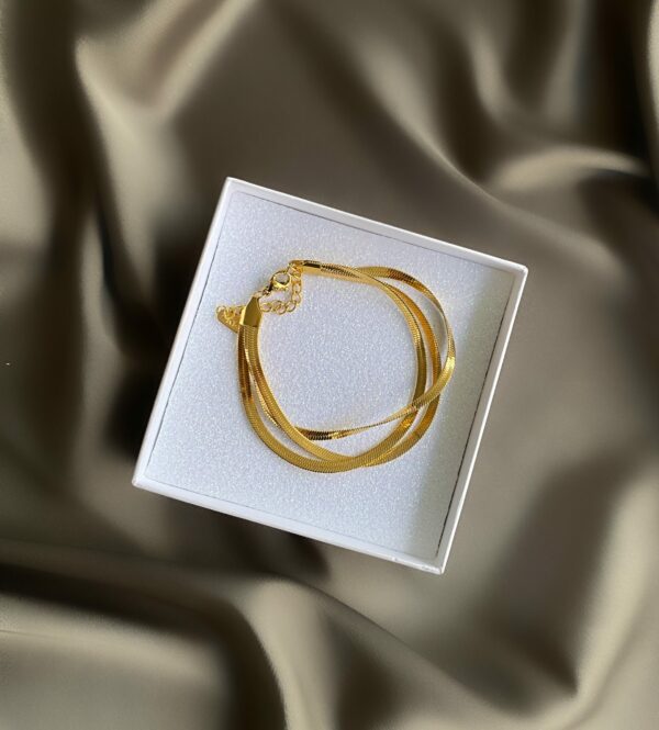 «BRIE» Waterproof Bracelet For Women / Gold Color