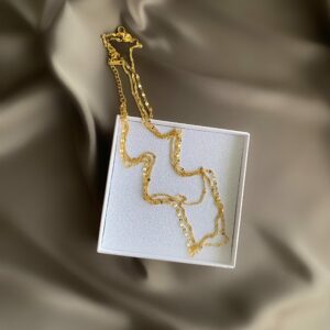 «PALMIRA» Waterproof Necklace For Women / Gold Color - Image 2