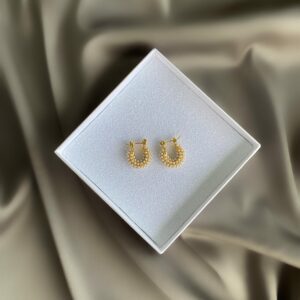 «ZILANA» Waterproof Earrings For Women With Pearls - Image 2