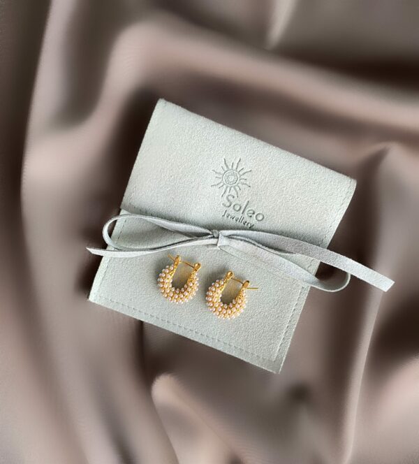 «ZILANA» Waterproof Earrings For Women With Pearls