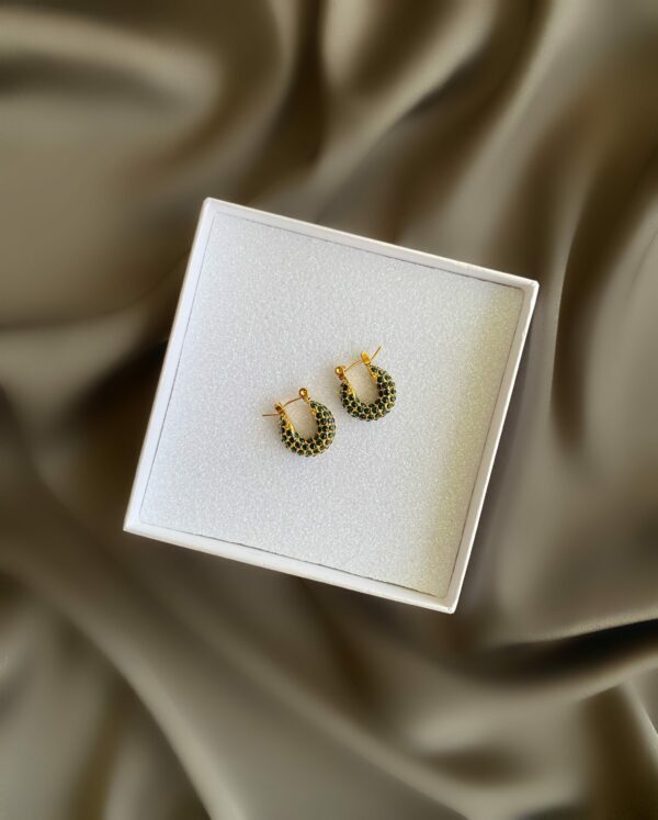 «ZILANA» Waterproof Earrings For Women With Zirconia