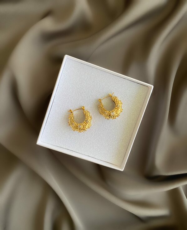 «AURICA» Waterproof Earrings For Women / Gold Color